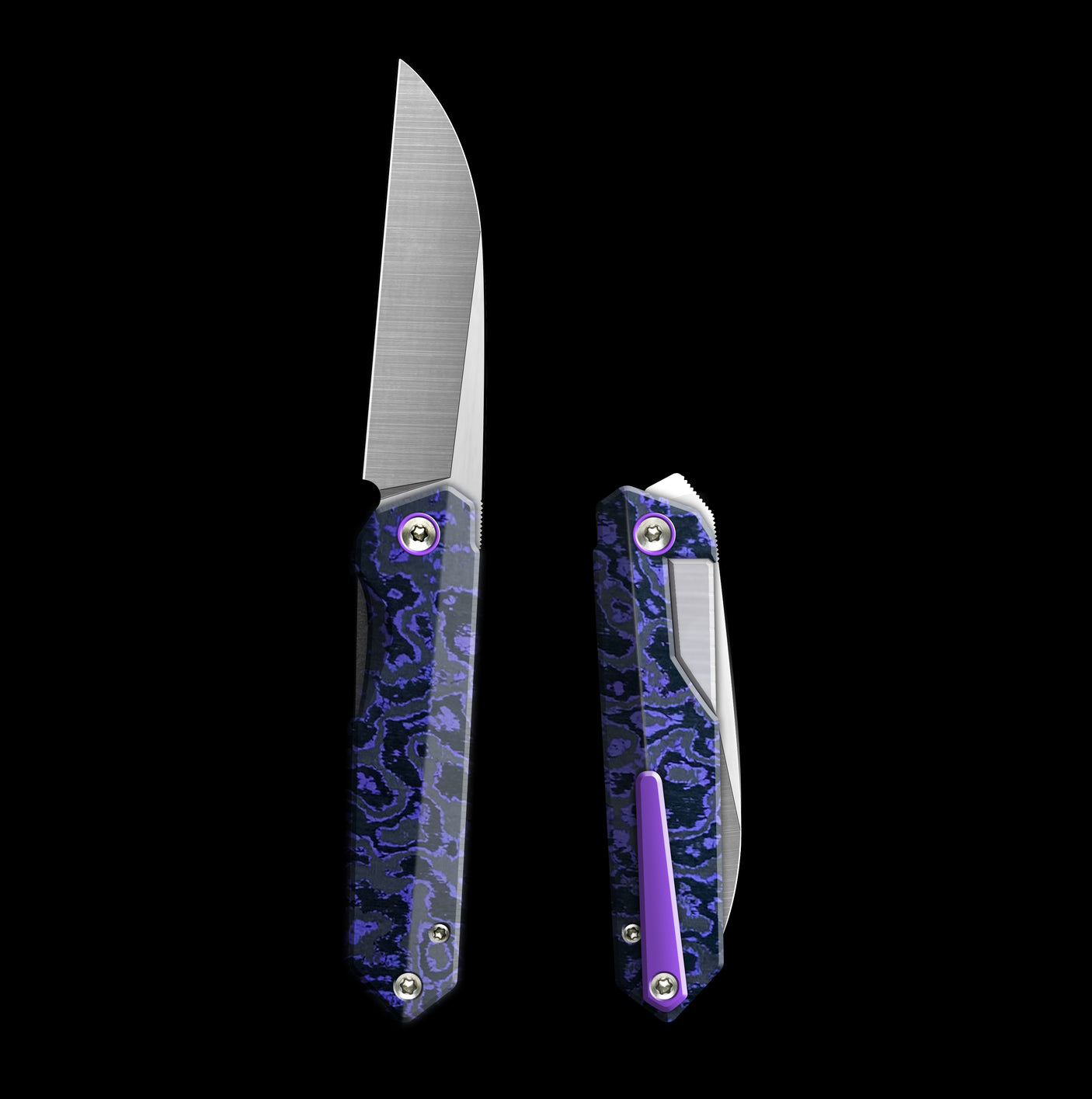 Divo Knives x Bladebinge "The Binge" Purple Nurple