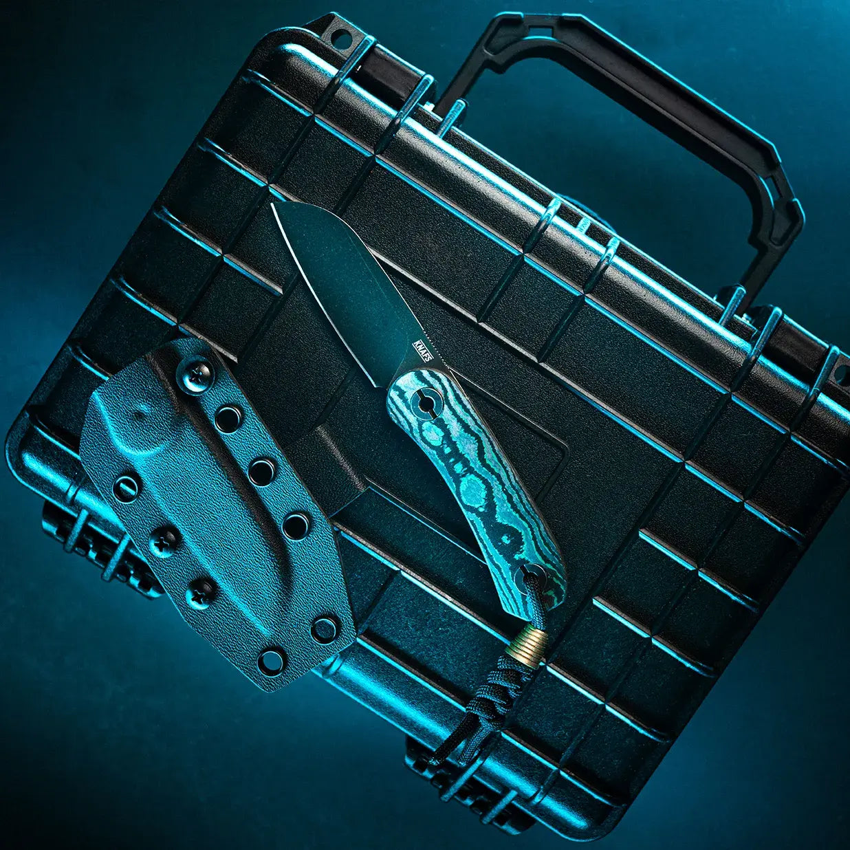 Knafs Lander 4 "Dark Mode" Fixed Blade