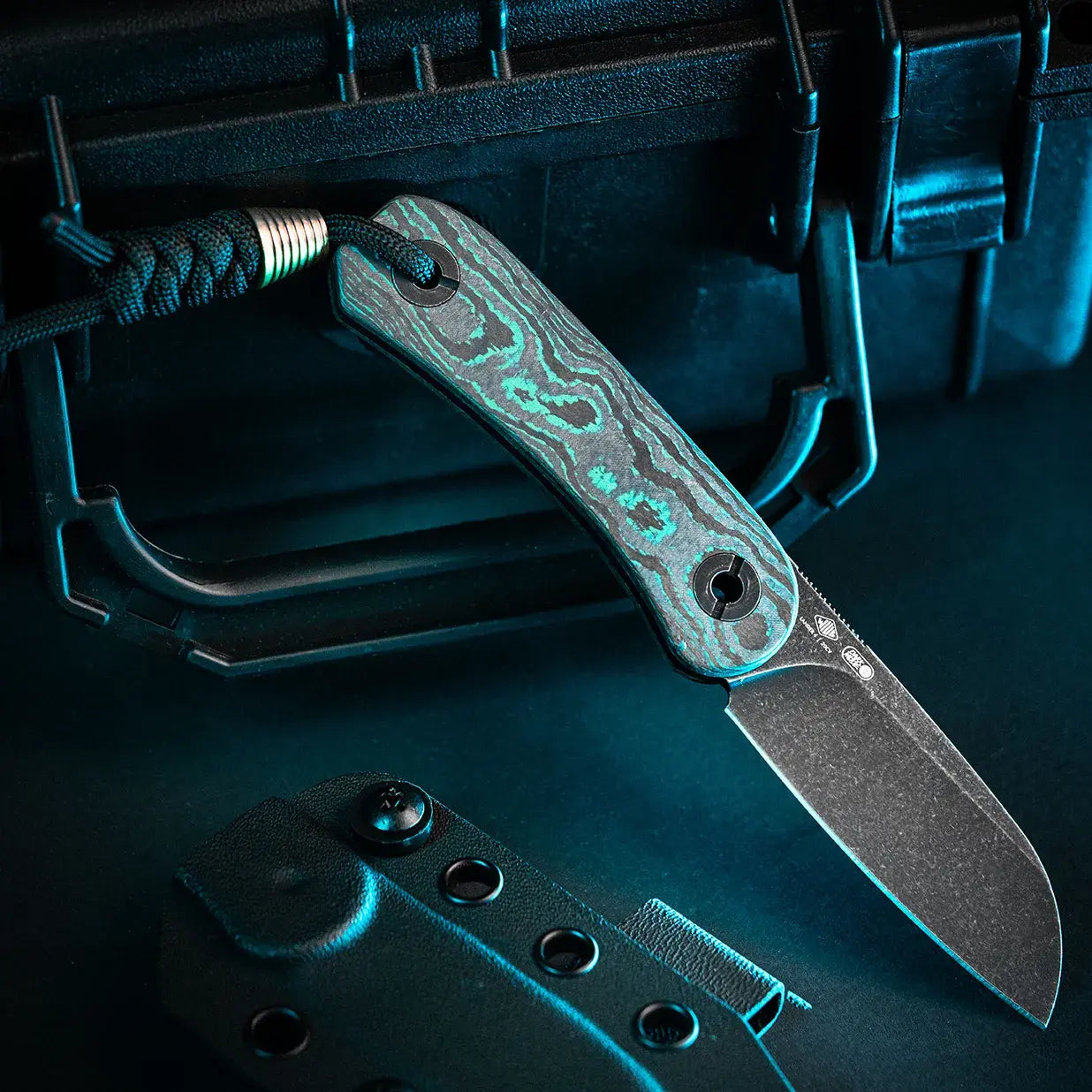 Knafs Lander 4 "Dark Mode" Fixed Blade