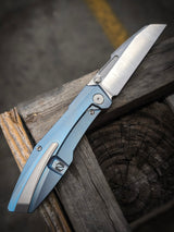 Null Knives Raikou Blue Belt Satin