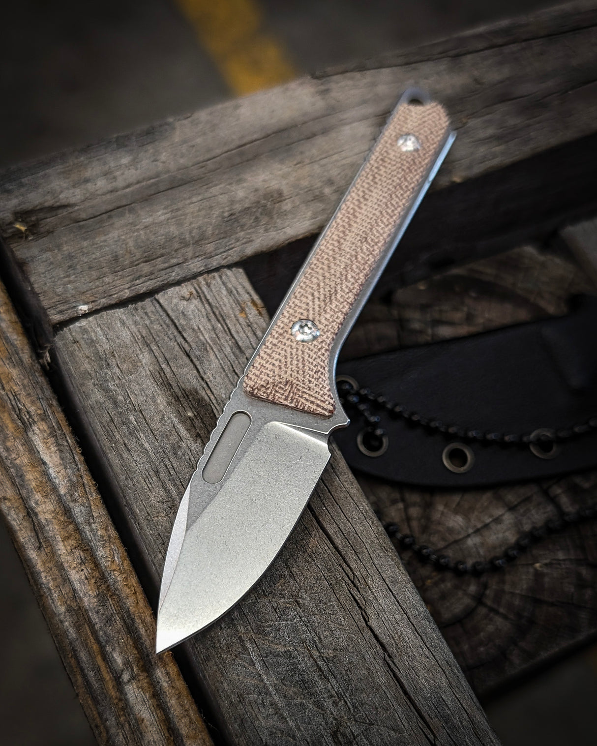 Scout Medic Natural Micarta