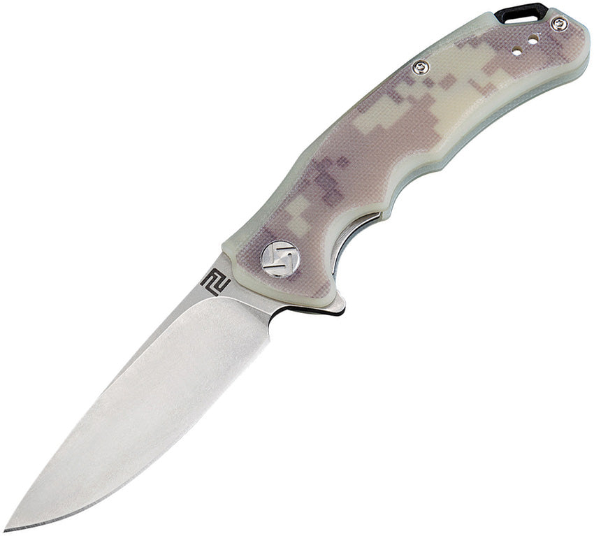 Artisan Tradition Linerlock Camo D2