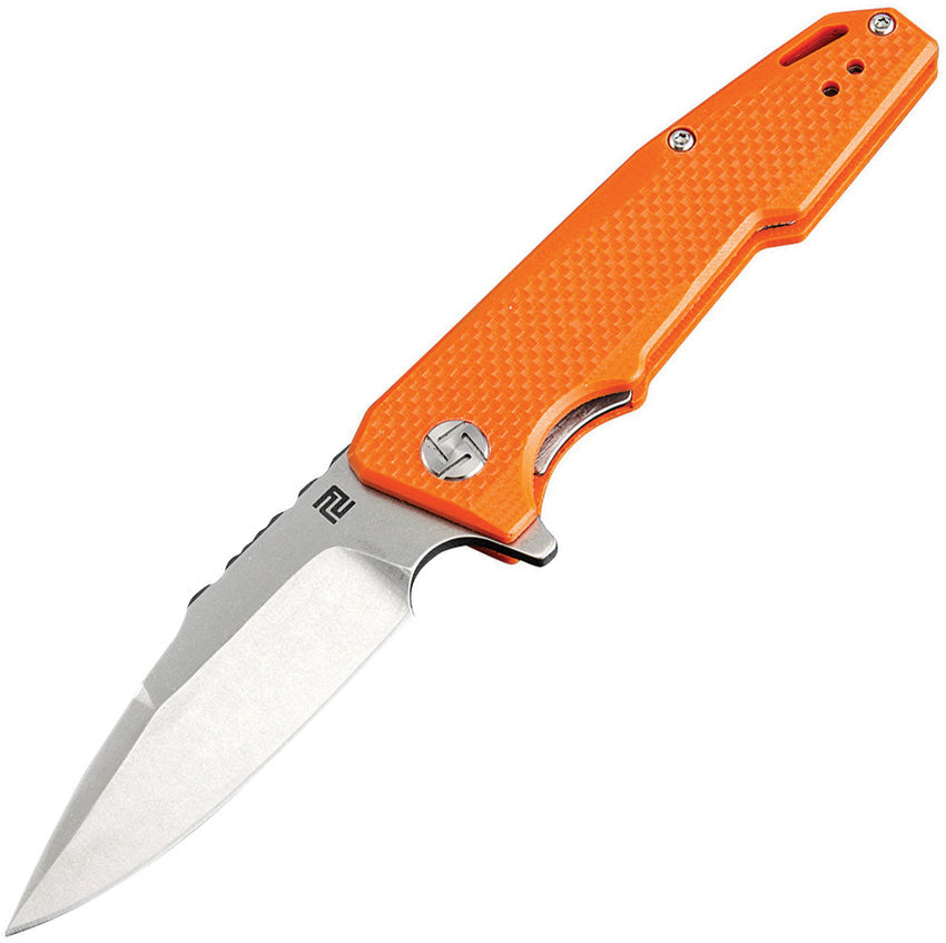 Artisan Predator Linerlock Orange D2