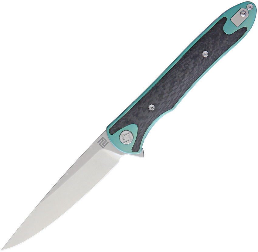 Artisan Shark Framelock Green