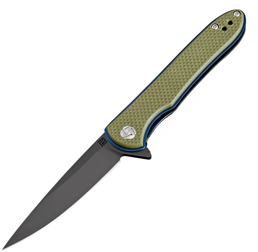 Artisan Shark Linerlock D2 Green