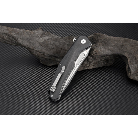 Artisan Zumwalt Linerlock Black D2