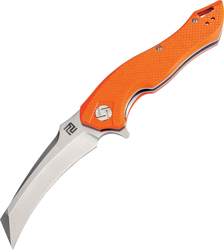 Artisan Eagle Linerlock Orange D2