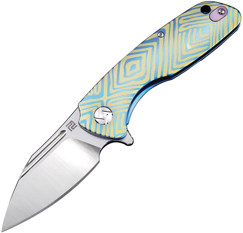 Artisan Wren Framelock Blue