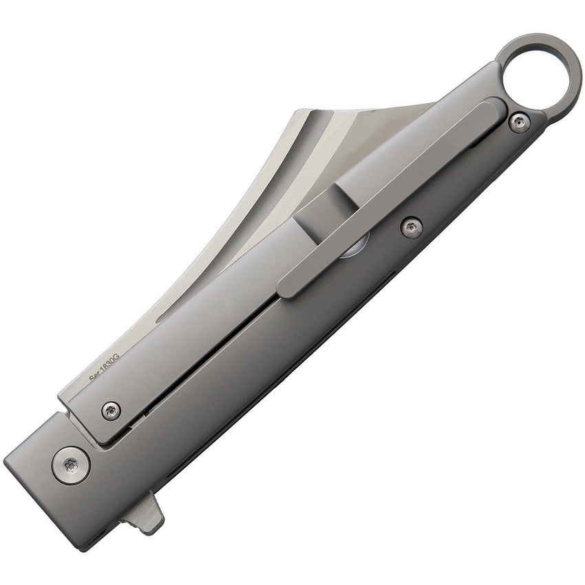 Artisan Cutlass Framelock Gray