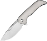 Artisan Trux Framelock Gray Ti