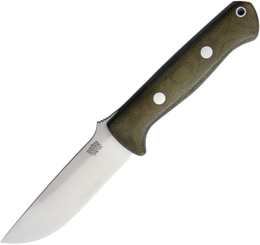 Bark River Bravo 1 Fixed Blade Green