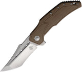 Begg Knives Astio Framelock Tan