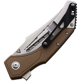 Begg Knives Astio Framelock Tan