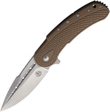 Begg Knives Bodega Framelock Tan