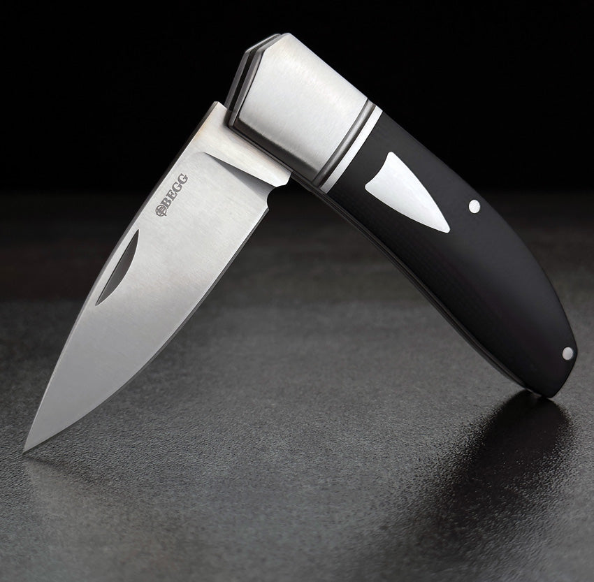 Begg Knives DP Slip Joint Black G10