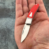 Begg Knives Mini Hunter Slip Joint Red