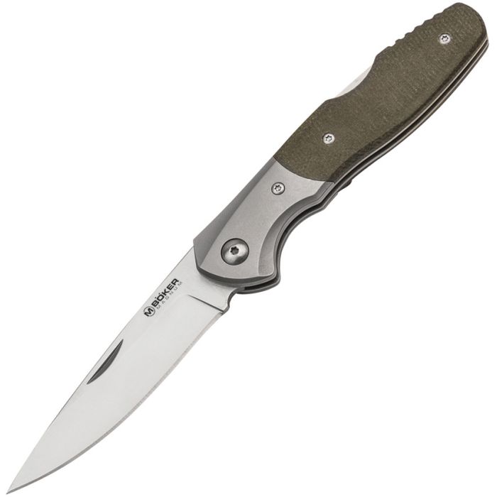 Boker Magnum Nice Lockback Green Micarta