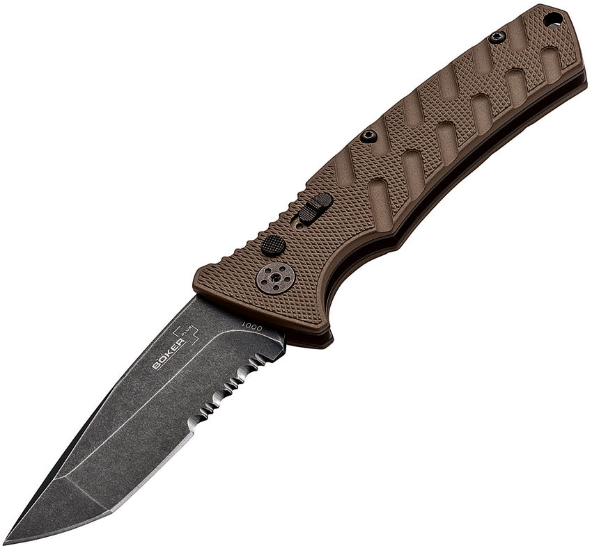 Boker Plus Strike Button Lock Coyote