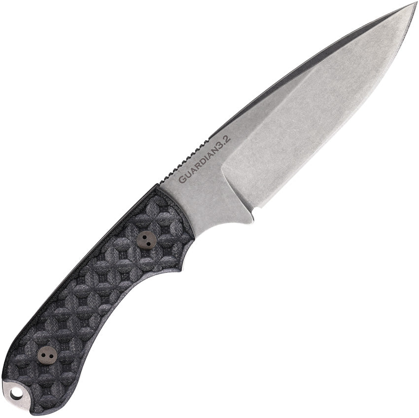 Bradford Knives Guardian 3.2 Textured Blk