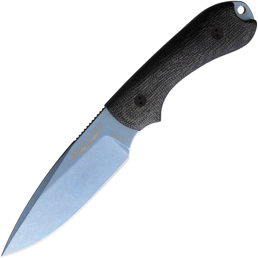 Bradford Knives Guardian 3 Blue PVD Micarta