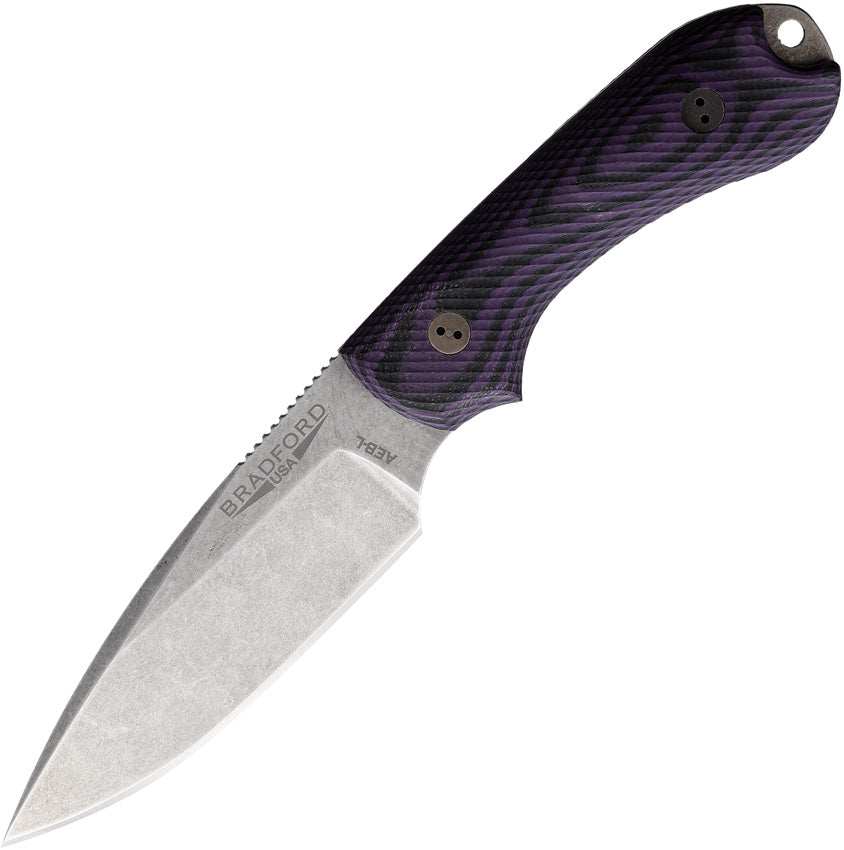 Bradford Knives Guardian 3 3D Purple/Black