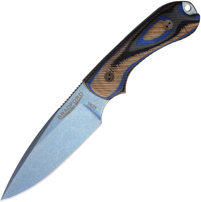 Bradford Knives Guardian 3 Blue PVD G-Wood