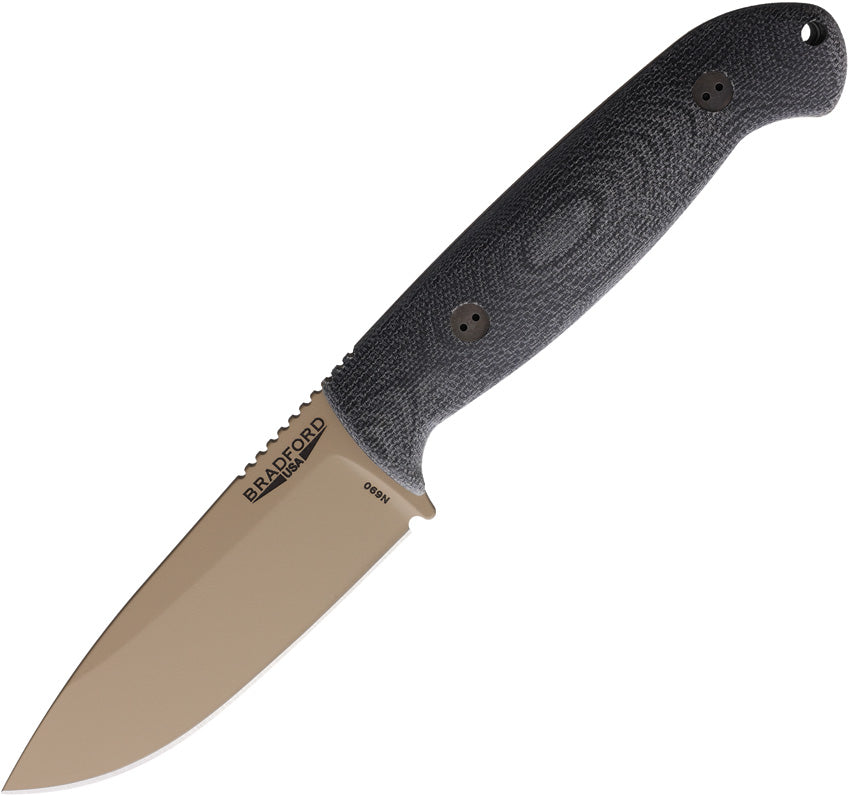 Bradford Knives Guardian 4.5 Coyote Cerakote