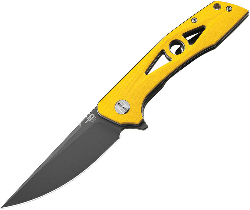 Bestech Knives Eye of Ra Linerlock Yellow