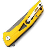 Bestech Knives Eye of Ra Linerlock Yellow