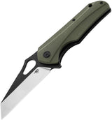 Bestech Knives Operator Linerlock Green