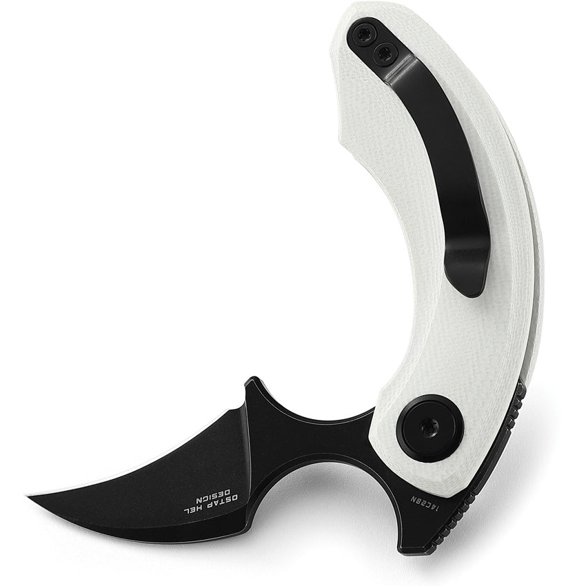 Bestech Knives Strelit Linerlock White G10