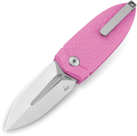 Bestech Knives Ququ Button Lock G10 Pink