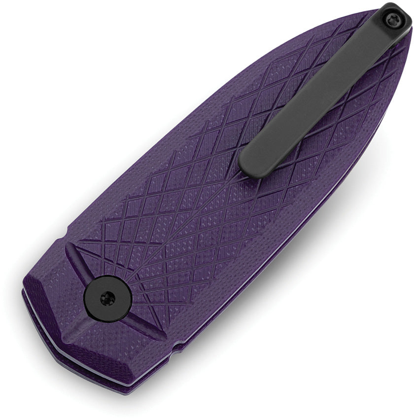 Bestech Knives Ququ Button Lock G10 Purple