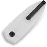 Bestech Knives Ququ Button Lock G10 White