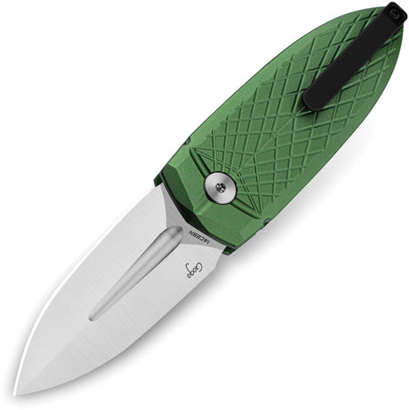 Bestech Knives Ququ Button Lock Al Green