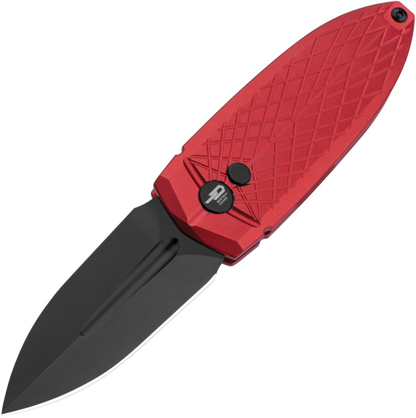 Bestech Knives Ququ Button Lock Al Red