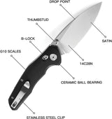 Bestech Knives Ronan B-Lock Black