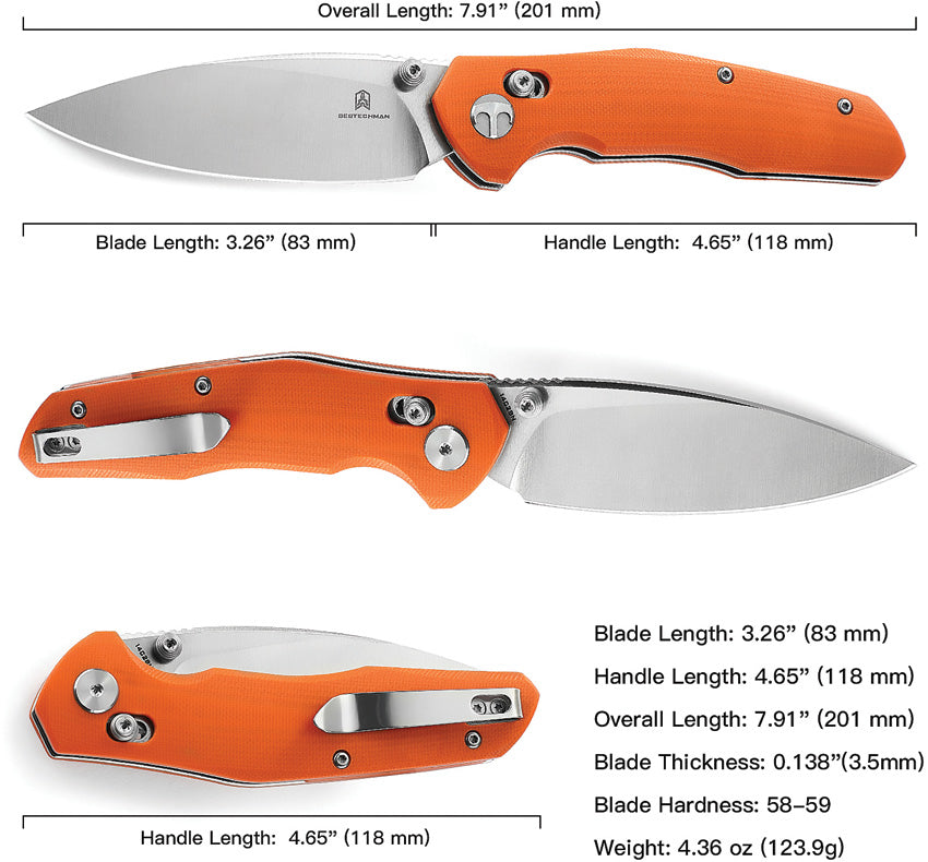 Bestech Knives Ronan B-Lock Orange