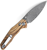 Bestech Knives Ronan B-Lock Damascus Olive