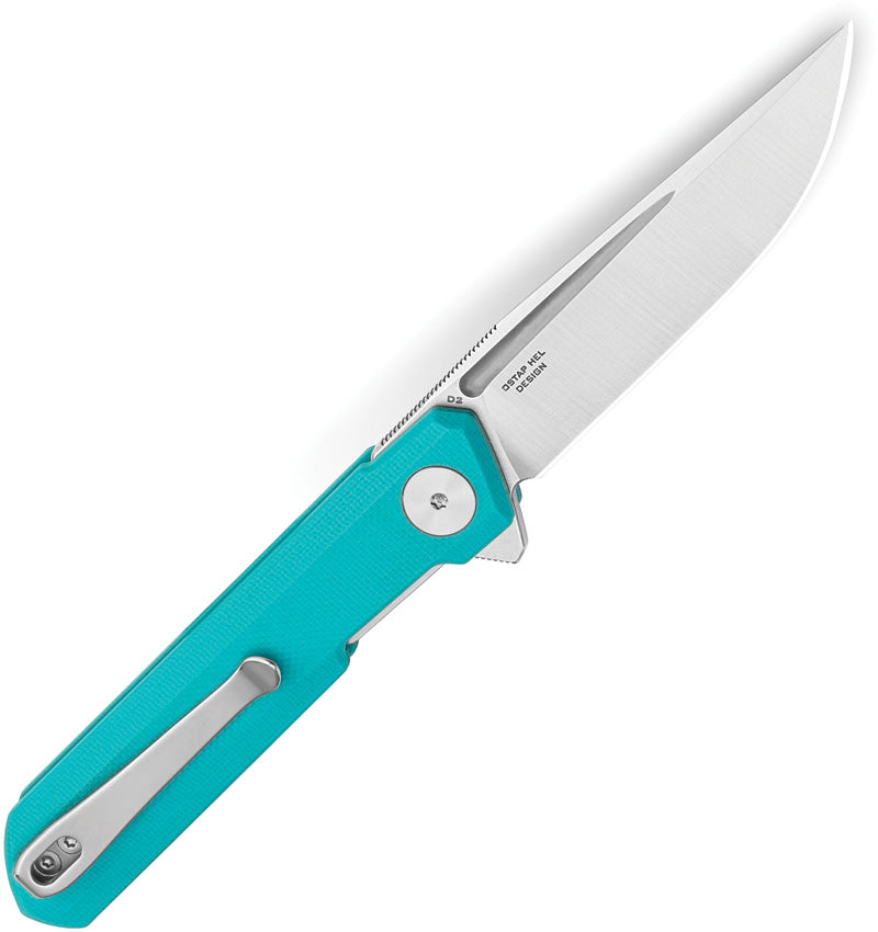 Bestech Knives Mini Dundee Linerlock Teal