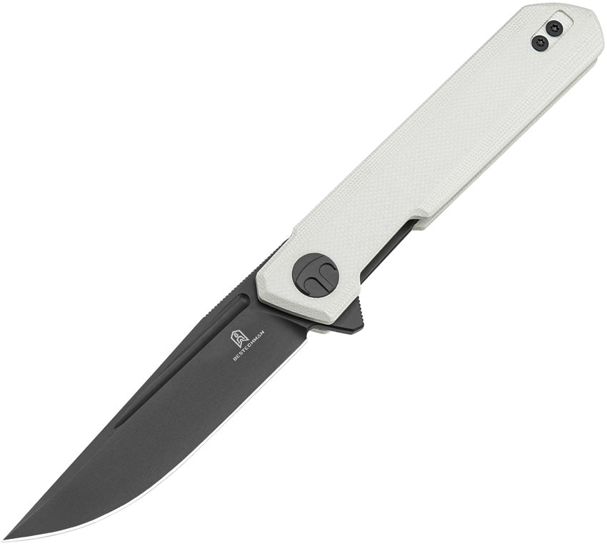 Bestech Knives Mini Dundee Linerlock White