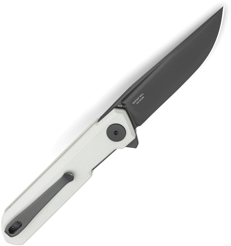 Bestech Knives Mini Dundee Linerlock White