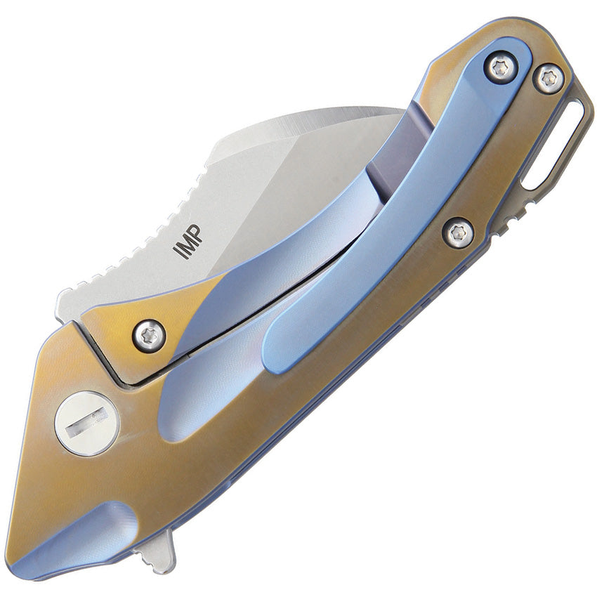 Bestech Knives IMP Titanium Framelock Blue