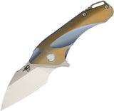 Bestech Knives GOBLIN Titanium Framelock Blue