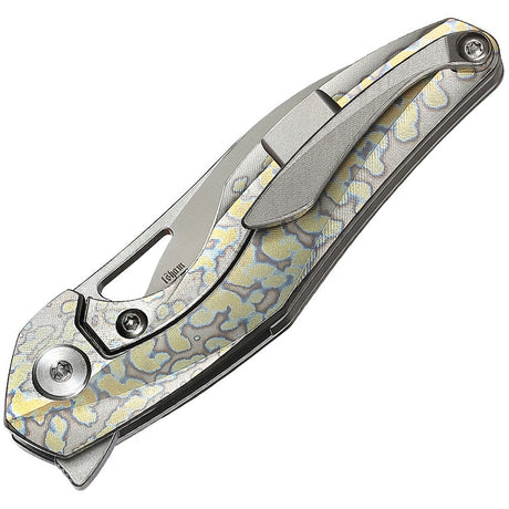 Bestech Knives The Reticulan Framelock Gray