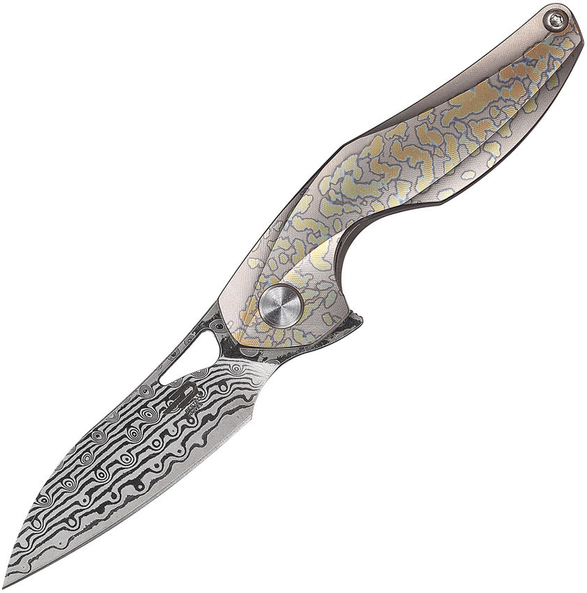 Bestech Knives The Reticulan Framelock Gray