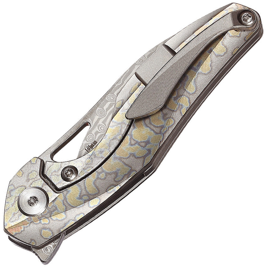 Bestech Knives The Reticulan Framelock Gray