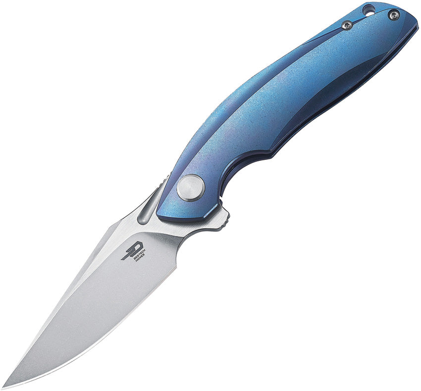 Bestech Knives Ghost Framelock Ti Blue