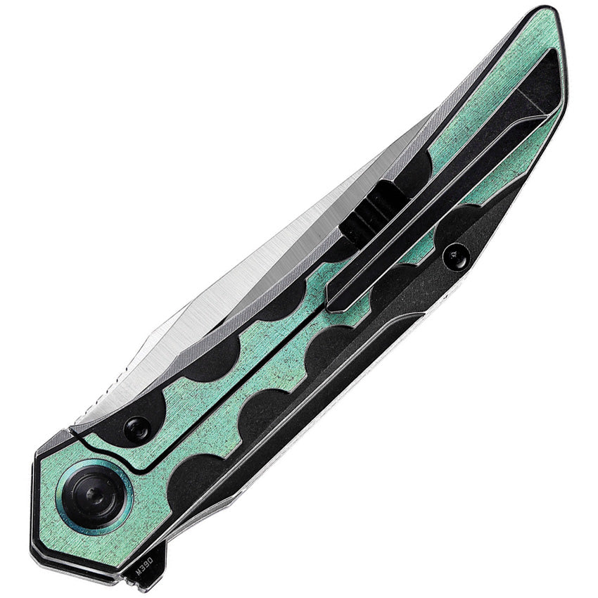 Bestech Knives Samari Framelock Green