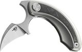 Bestech Knives Strelit Framelock Gray/CF